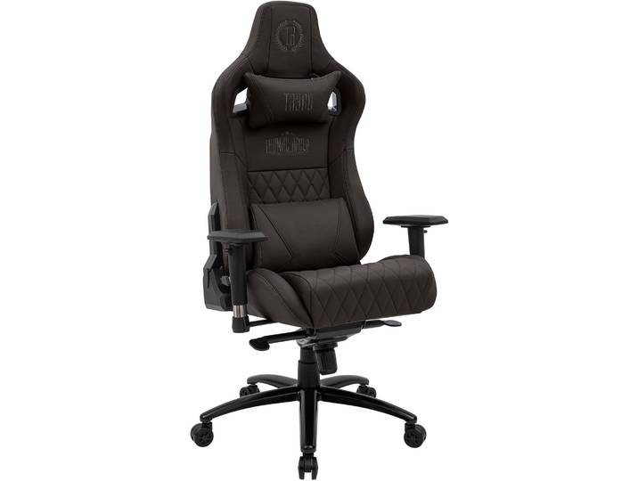 Chaise de bureau Keren cuir véritable