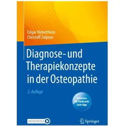 Diagnose- und Therapiekonzepte in der Osteopathie, Fachbücher von Christoff Zalpour, Edgar Hinkelthein