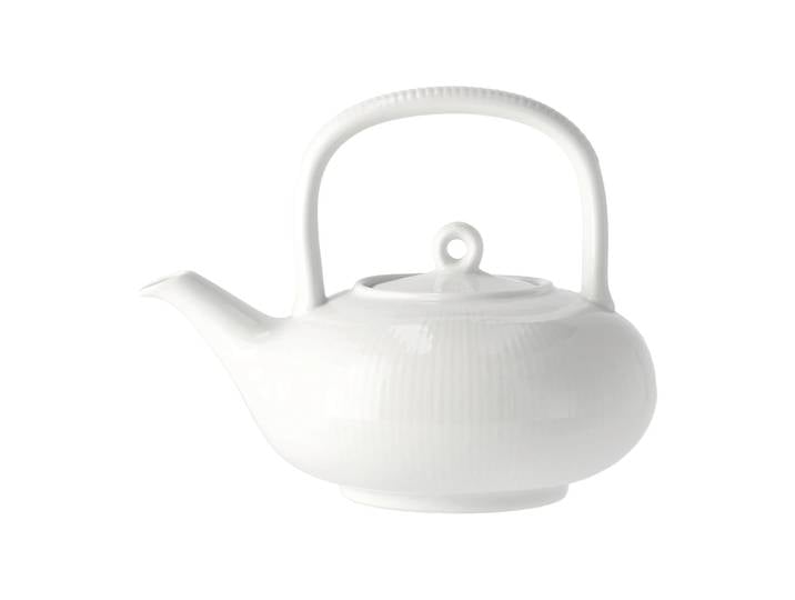 Rörstrand Théière Swedish Grace blanc