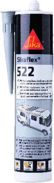 Kleb- u. Dichtstoff Sikaflex®-522 stahlgrau 300ml SIKAFLEX (688360)