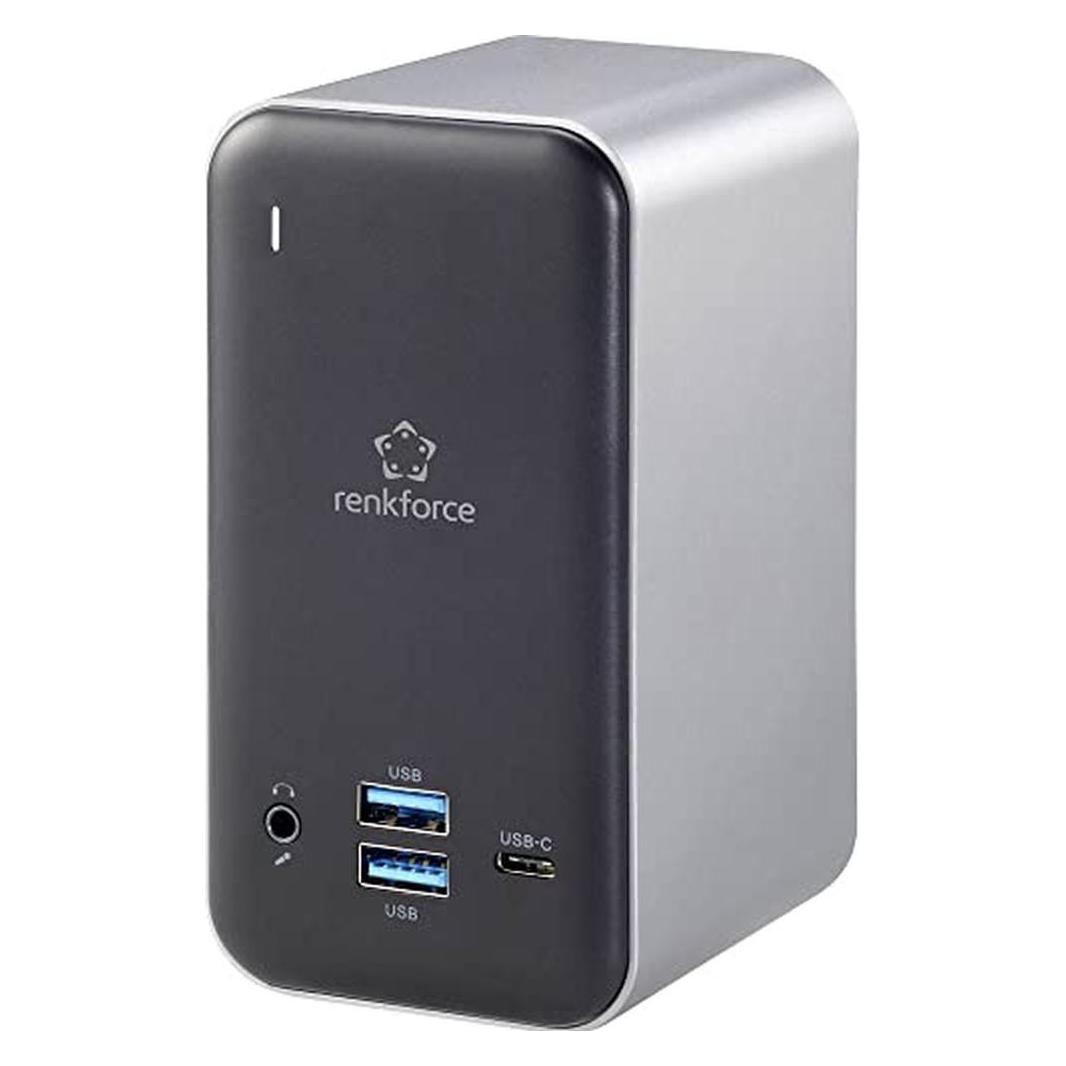 Renkforce USB-C Dock Notebook Dockingstation (USB-C, 13 Ports) (RF-4499452)