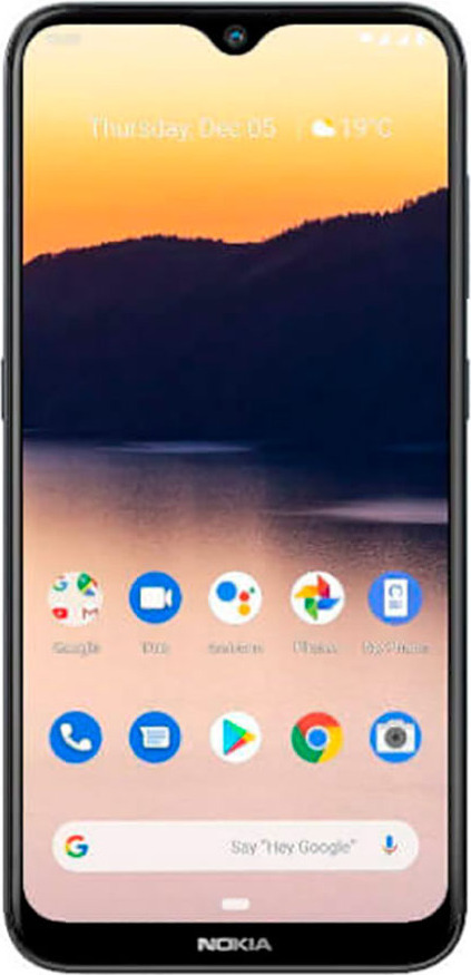 Nokia 2.3 Handy 15,7cm (6,2 Zoll) Charcoal, Dual-SIM, 2GB, 32GB, Dual-SIM Android, Farbe: Schwarz
