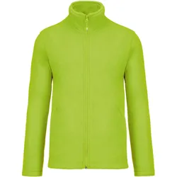 Kariban Herren Microfleece Jacke 'Falco' Fleece-Jacke K911 lime S