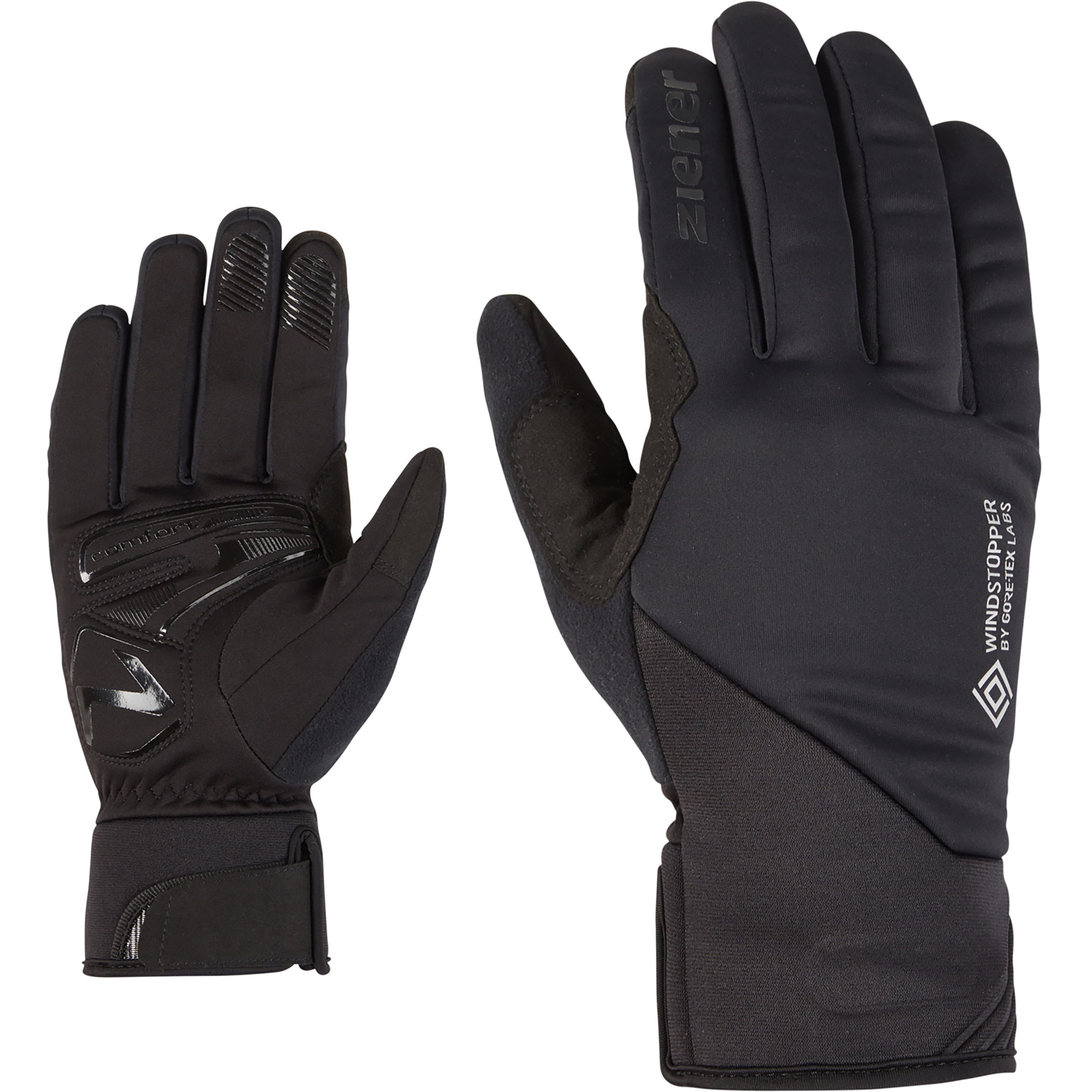 Ziener Dabbs Ws Bike Fingerhandschuhe schwarz Größe 8 Mountainbike Winddicht