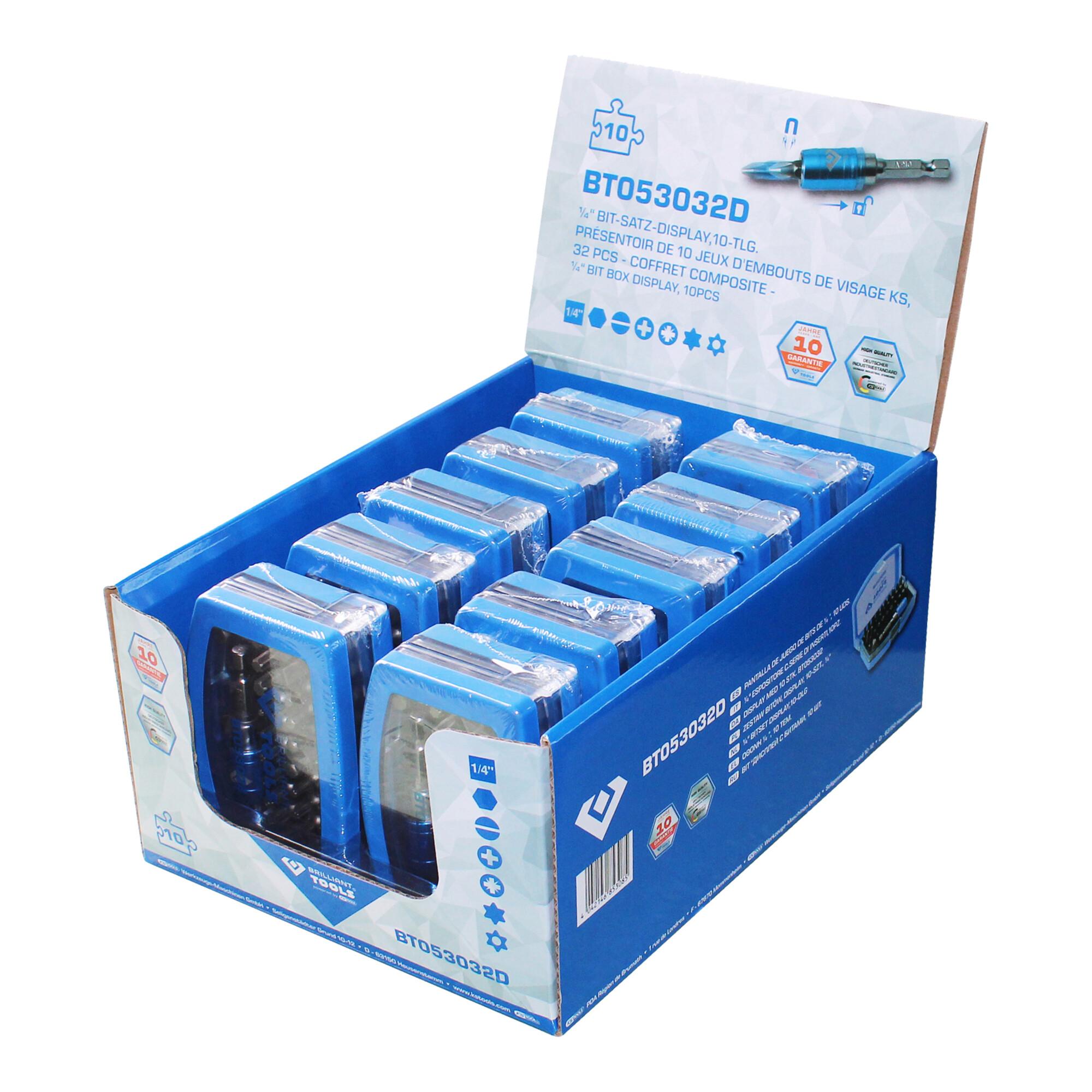 Brilliant Tools Bit-Satz, 32-tlg. Display (BT053032D)