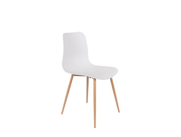 Chaise en polypropylène blanc
