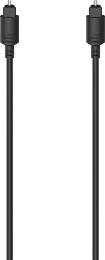 Hama Toslink kabel mannelijk naar mannelijk, 3 meter, zwart