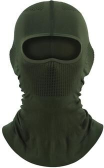 Uplift Treasures High Elastic Breathable Balaclava Face Mask green