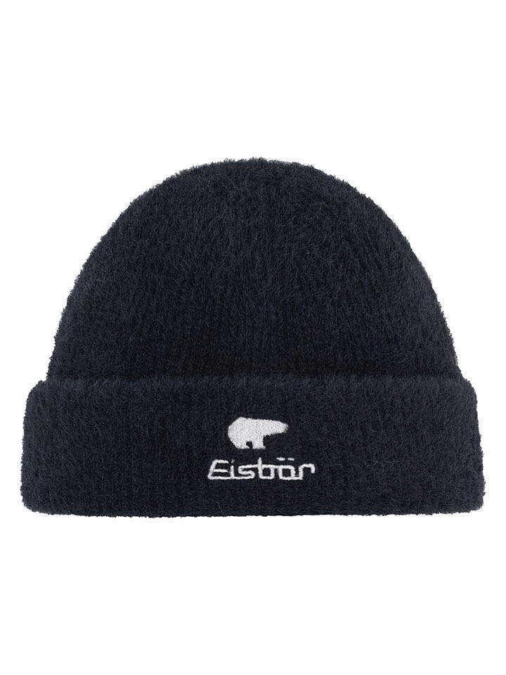 Eisbär Mütze "Mana" in Schwarz - onesize