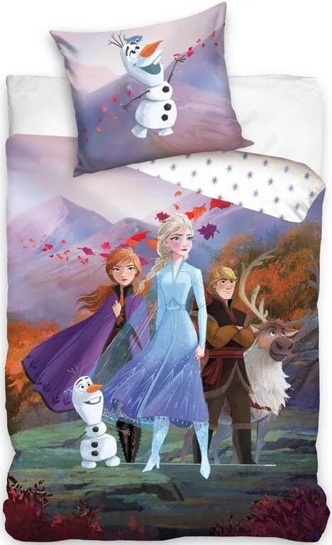 Disney Frozen Dekbedovertrek voor kinderen, 140 x 200 cm