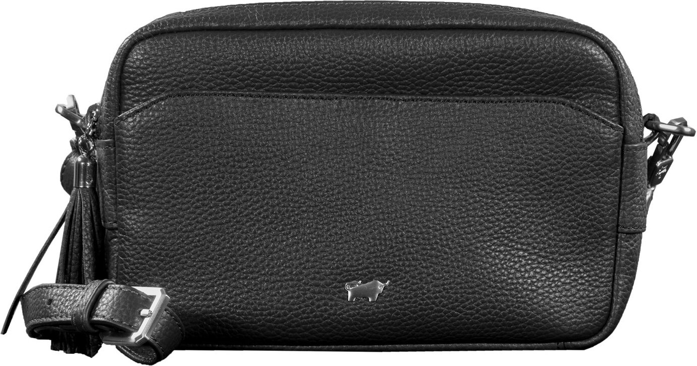 Umhängetasche HANNA Umhängetasche Box schwarz Damen - Leder