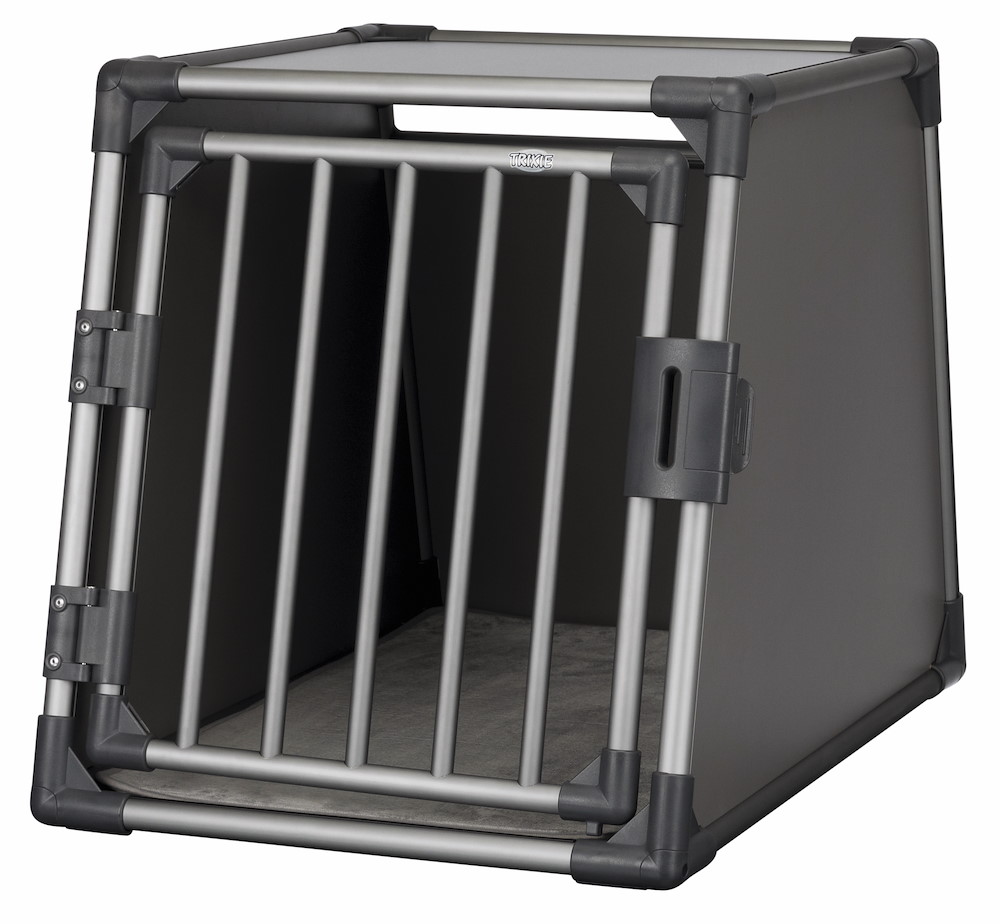 TRIXIEHEIMTIERBEDARF Transportbox, Aluminium, M L: 61 65 86 cm, graphit 08752841