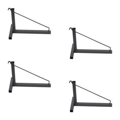Heavy Duty Industrial Shipping Container Shelving Bracket Set Heavy Duty Industrial Shipping Container Shelving Bracket Set
