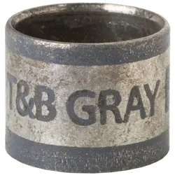 ABB GSB046 Schirmanschluss f. abgesch. Leitungen u Koaxialkabel, 2teilig - Innenhülse, Innen-⌀ von 1.Innen-⌀ von 17 mm, Hart Bronze, silber  - 1000 Stück