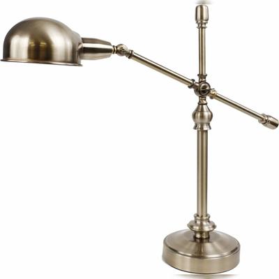 Papuq Tischlampe, Retro, Klassisch, Vintage in antikem Bronze, E27