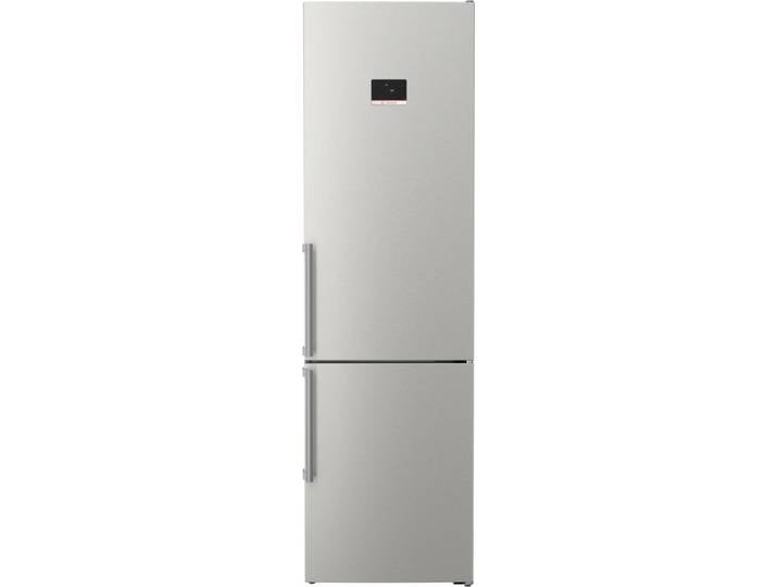 Bosch Serie 6, Freistehende Kühl-Gefrier-Kombination mit Gefrierbereich unten, 203 x 60 cm, Edelstahl (mit Antifingerprint), KGN39AIBT