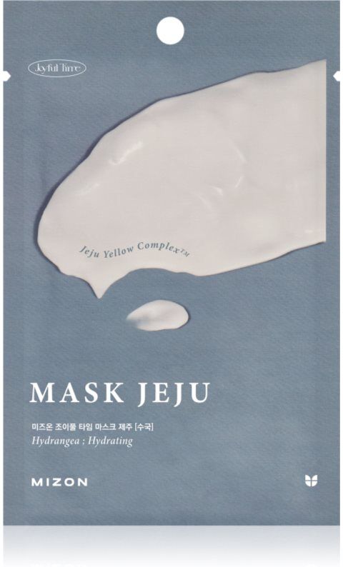 Mizon Joyful Time Jeju Hydrangea moisturising face sheet mask for dry skin 23 g