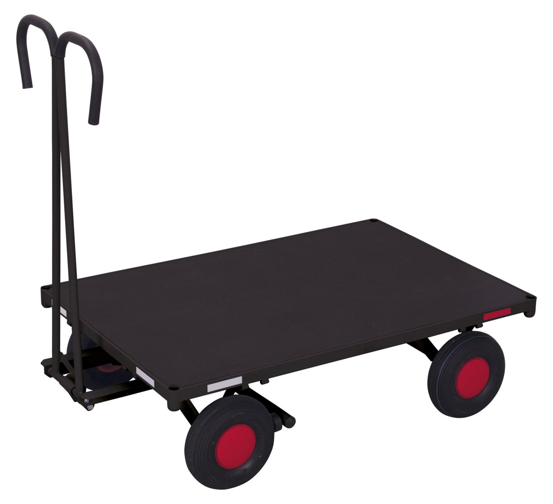 VarioFit Handpritschenwagen ohne Bordwand RAL 7016