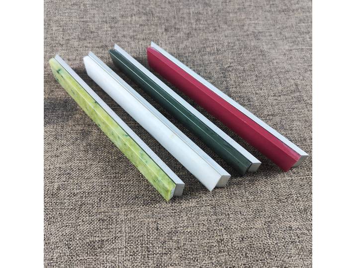 Sy Tools – affûteur de couteaux, ensemble de pierres à aiguiser à l'huile avec Base vierge en alliage d'aluminium 160x20mm pour affûteur de couteaux Ruixin pro 4 pièces