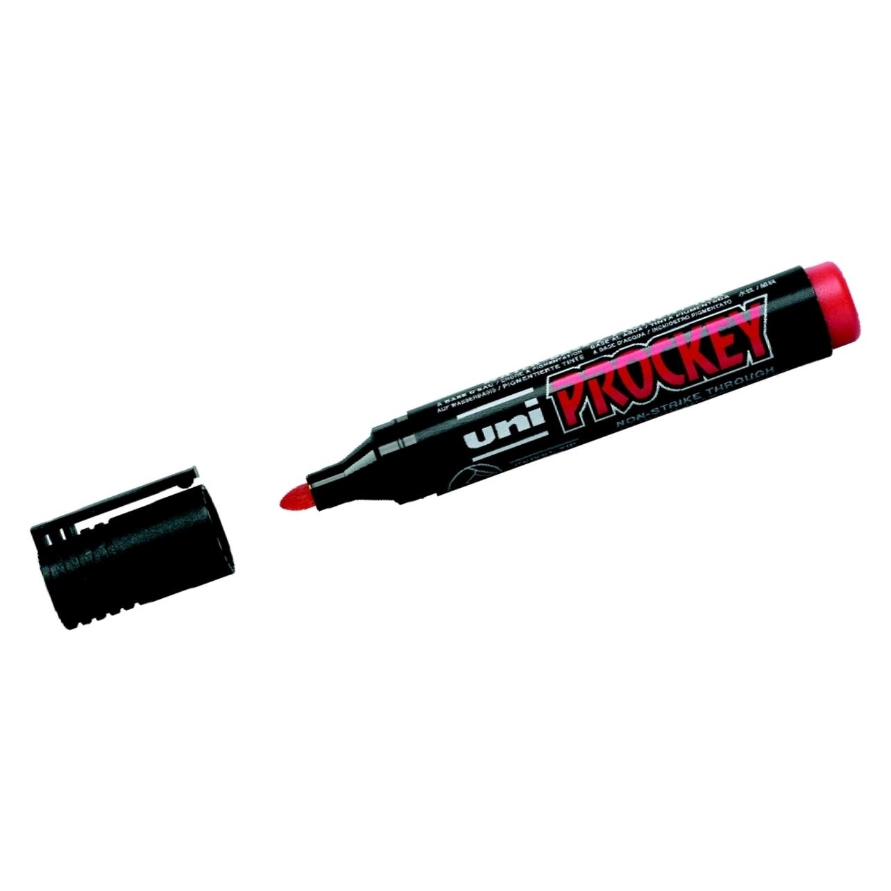 Uni-ball Prockey PM-122 Permanent Marker (1x) (PM122 ROT)