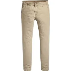 LEVIS Levi's Herren Chino-Hose - XX Chino Standard Taper, Baumwollmischung, Komfort Stretch, Größe 33W/32L in Beige Beige