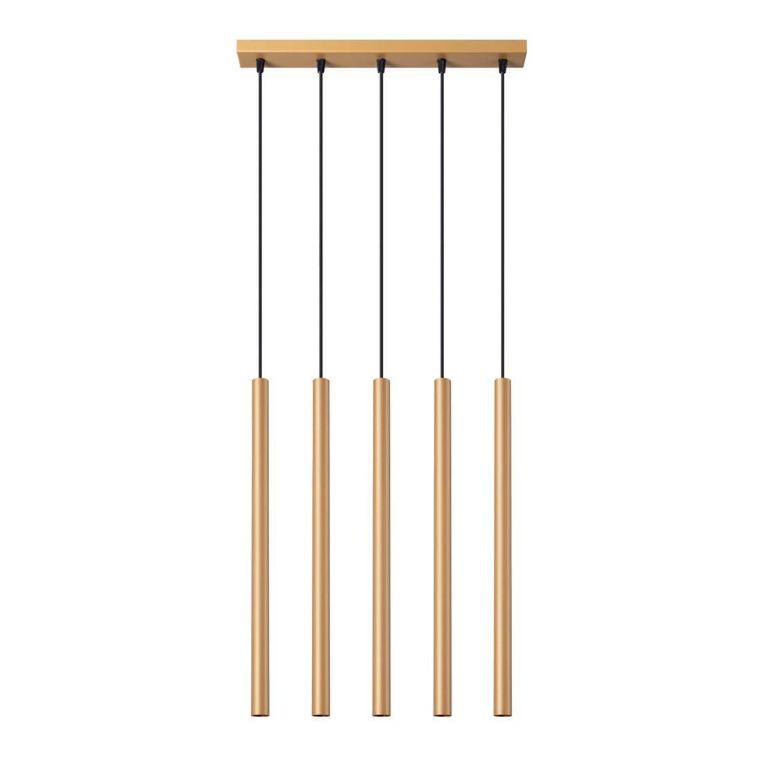 Sollux Lighting Hanglamp PASTELO 5L goud
