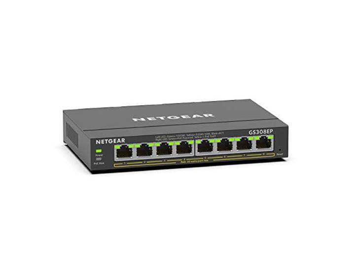 NETGEAR 8-Poorts PoE Gigabit Ethernet Switch (GS308EP)