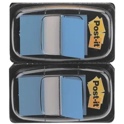 Post-it Index 2x Haftstreifen »Index« 43,2 x 25,4 mm blau, 4.32x2.54 cm
