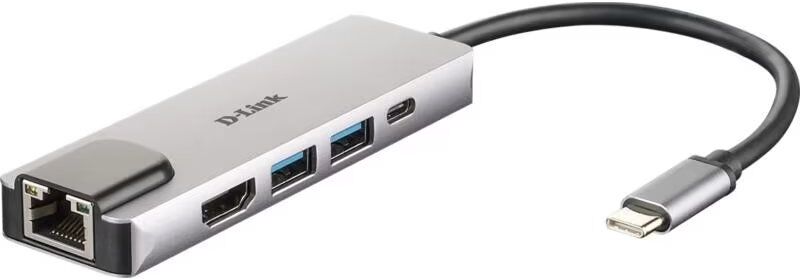 D-Link Dub-M520 Hub Usb-C Hdmi 2xusb 30 Ethernet Talla Única Unisex