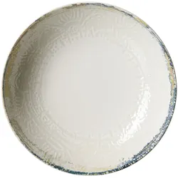 Suppenteller ALFONSO (BHT 21x5x21 cm) - beige - BHT 21x5x21 cm