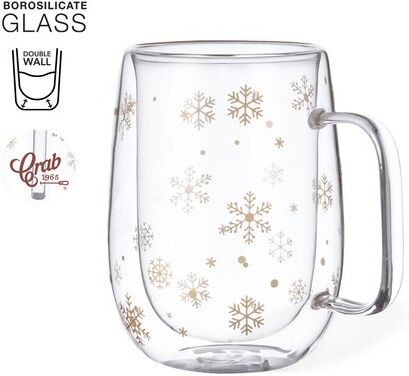Mug Isotherme Personnalisable Doglex borosilicate