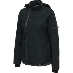 hummel hmlNORTH Softshell Kapuzenjacke Damen black/asphalt XL