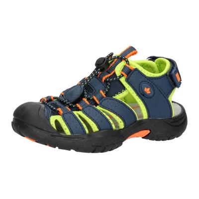 Sandale LICO "Sandale Nimbo", Mädchen, Gr. 34, blau, Synthetik, Schuhe Sandale