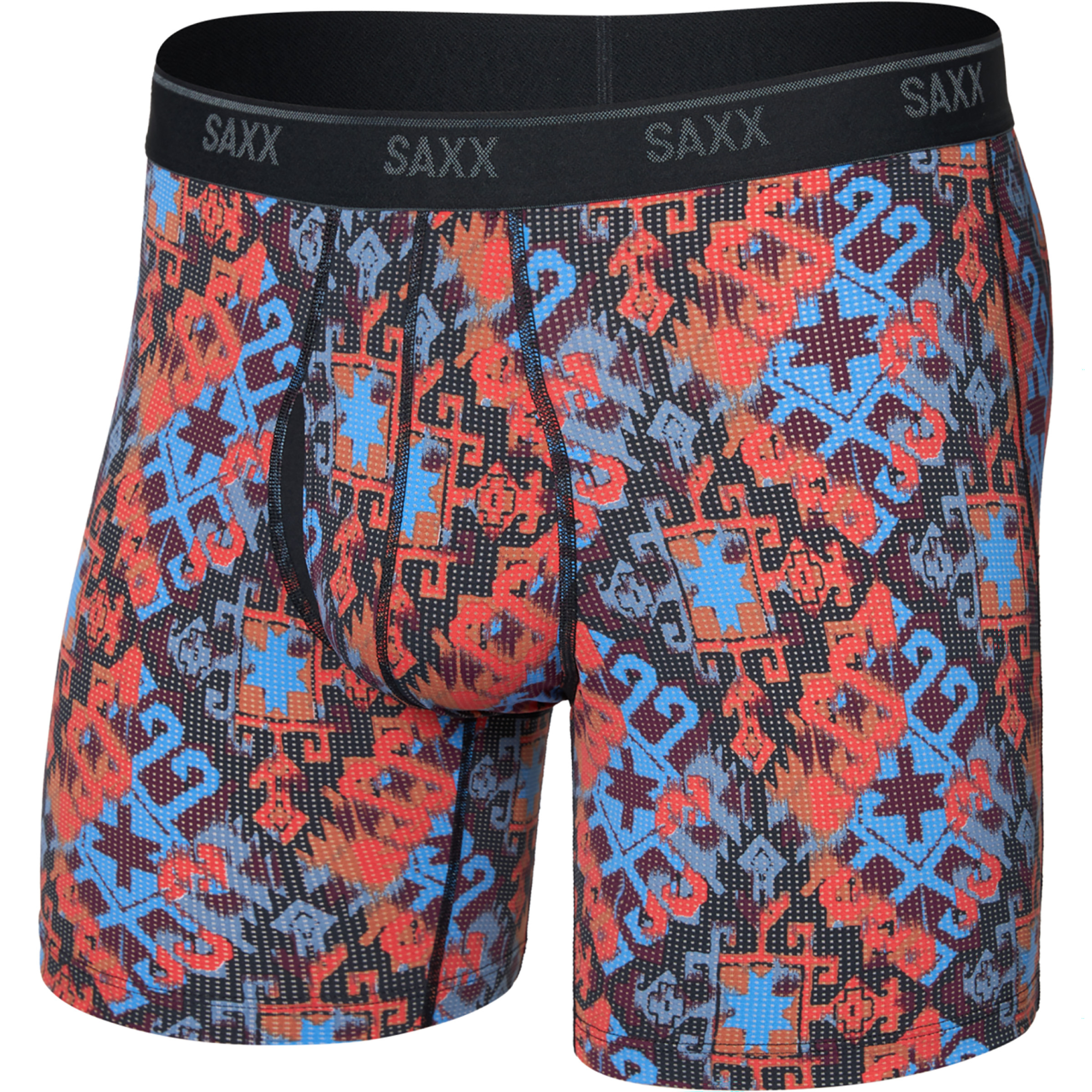 Saxx Underwear Quest Quick-Dry Brief Fly Boxer Herren Kurze Unterhose lila Größe M Elastisch