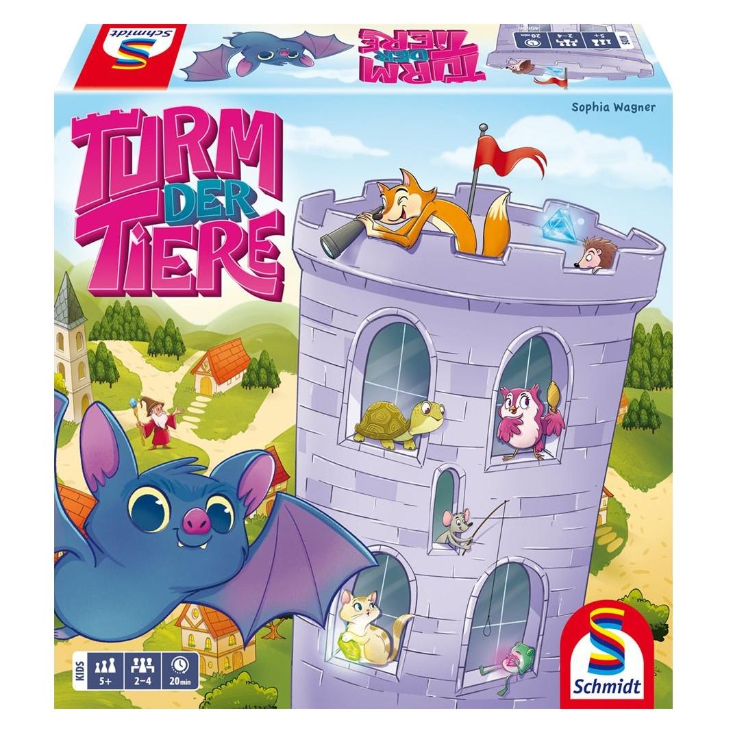 Schmidt Spiele SSP Turm der Tiere (Deutsch, 2 - 4 Spieler) (40666)