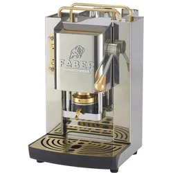 Faber Pro Inox Deluxe, Kapselmaschine, Gold