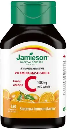 BIOVITA Srl Jamieson Vitamina C Arancia 120 Compresse