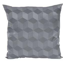 Kissen GRAVITY silber (BH 45x45 cm) - BH 45x45 cm