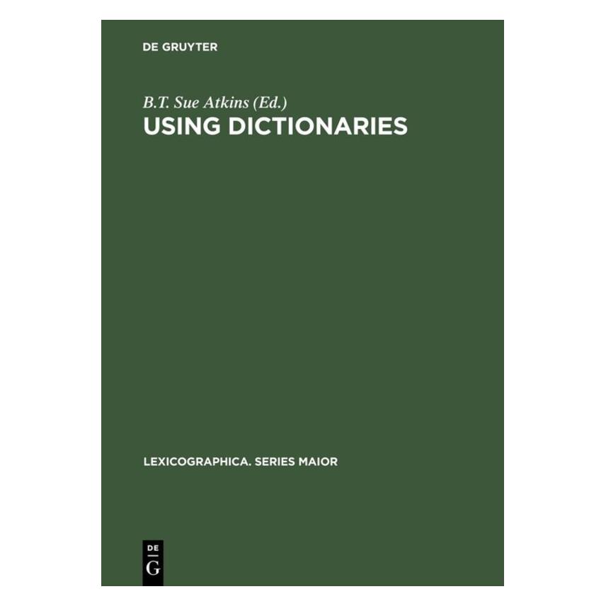 De Gruyter Using Dictionaries (Englisch, Softcover) (67827735)