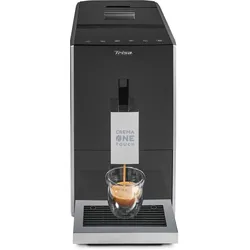 Trisa Crema One Touch, Kaffeevollautomat, Grau, Schwarz