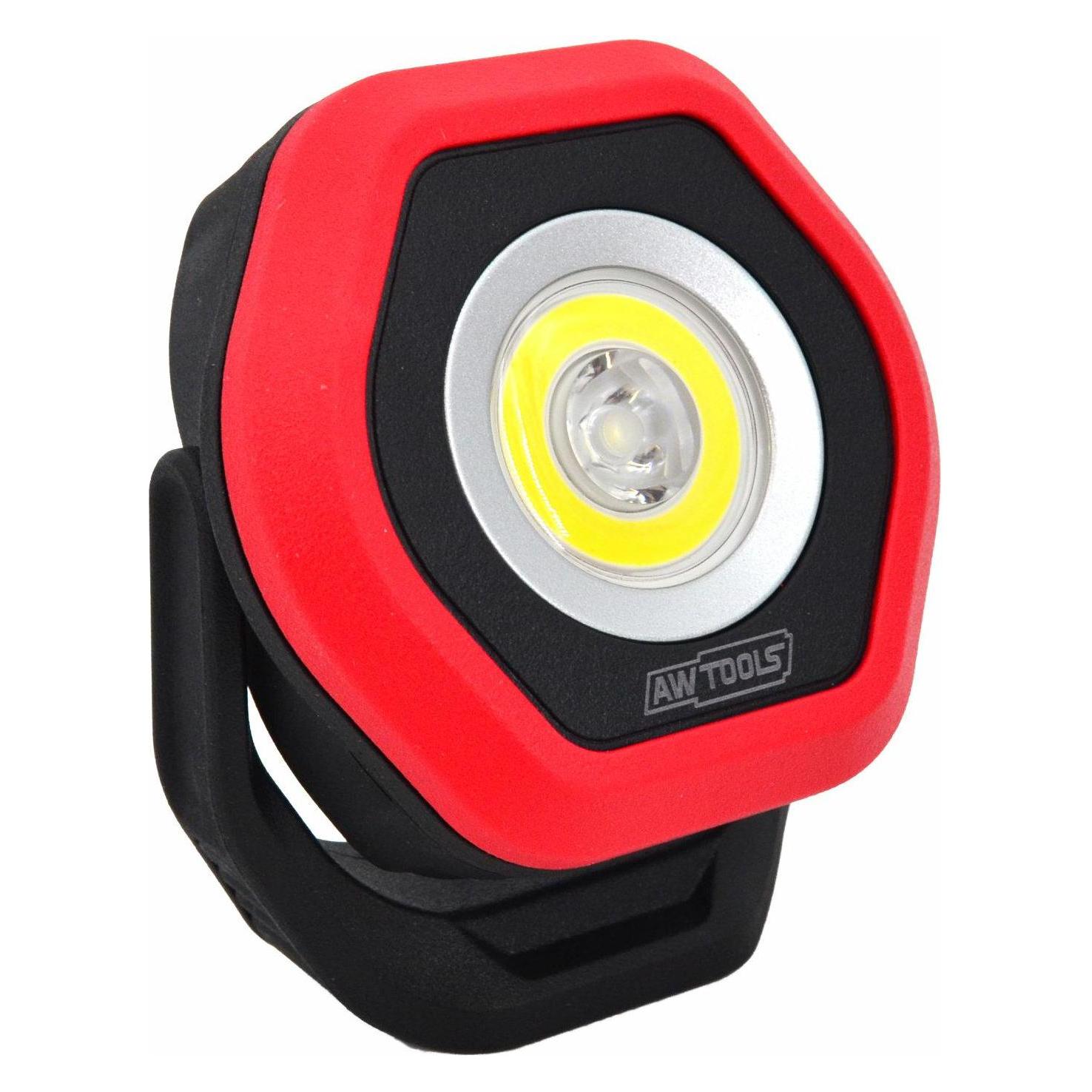 Awtools Black Line Latarka Warsztatowa Sol Cree LED + Cob LED (AWBL18010)