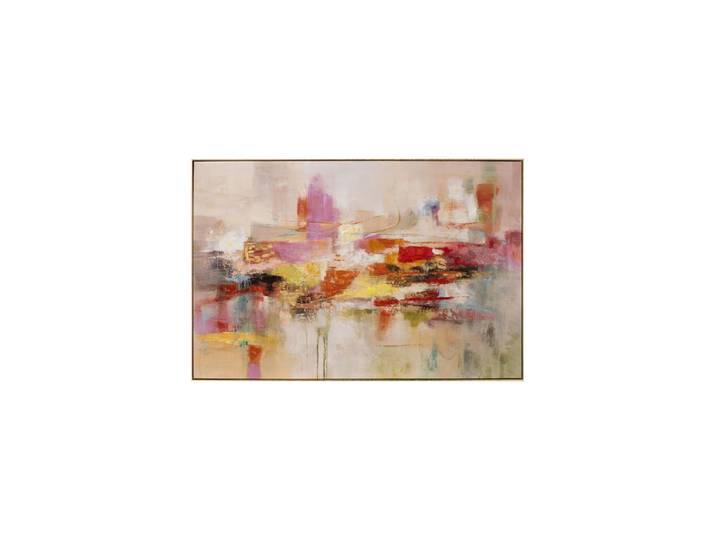 Handgemaltes, gerahmtes Bild „Light Impulses“ 80 x 120 cm Multicolor Crea Collection