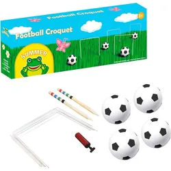 JTI Sommer-Fussball-Krocket-Set