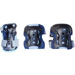 Muuwmi Inline Skates Protektoren Set blau