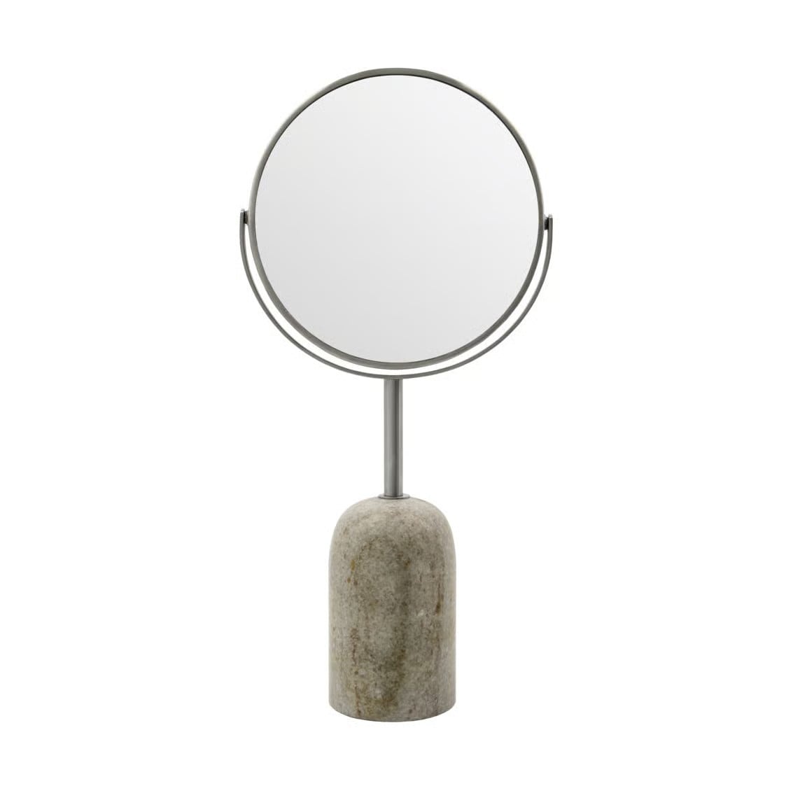 Meraki Marble tweezijdige tafelspiegel Beige