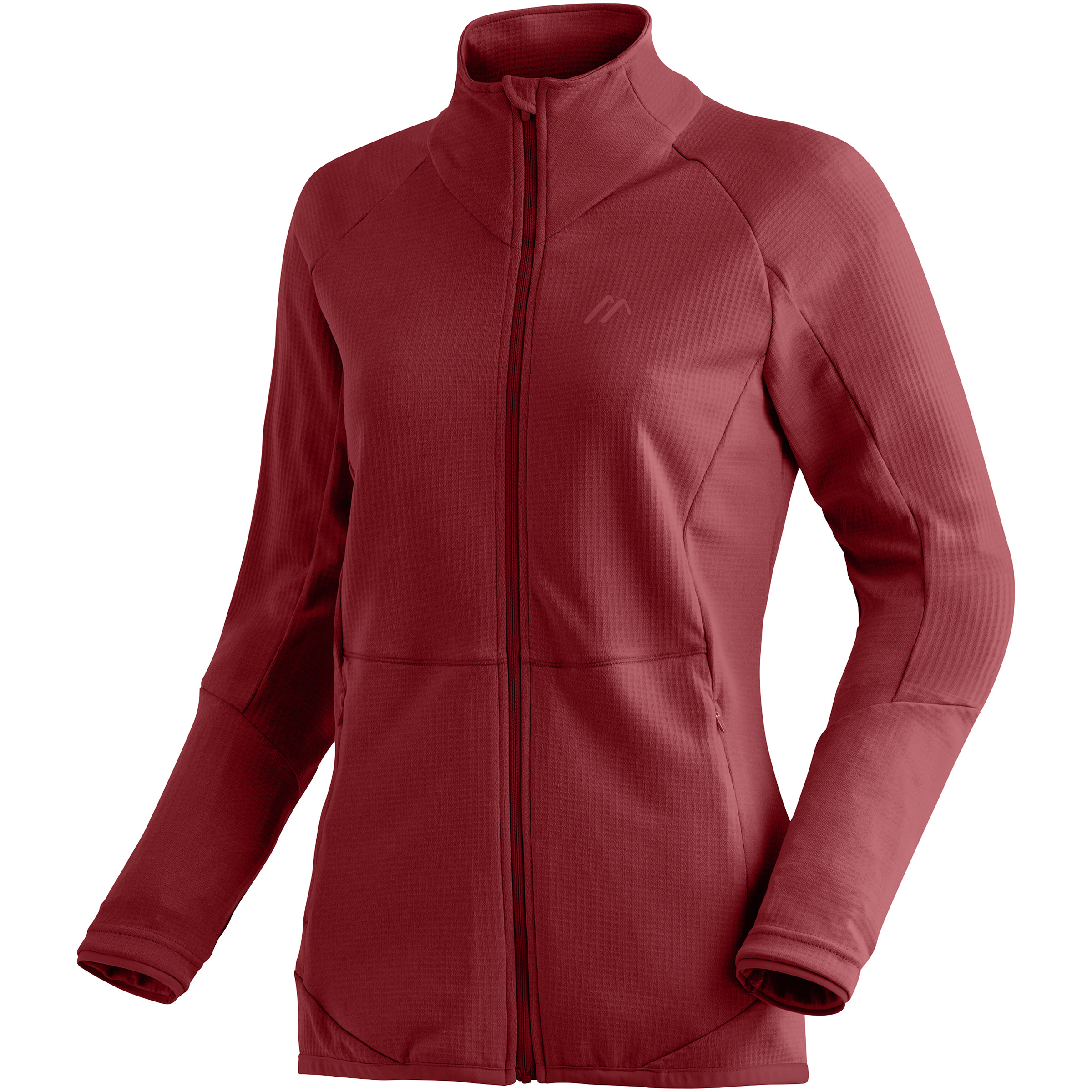 Maier Sports Sinaia Damen Fleecejacke rot Größe XXL Camping Elastisch