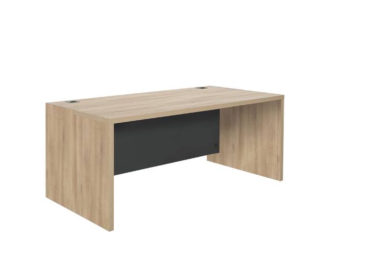 Bureau de direction droit Osiris L.180 x P.90 cm - Chêne Bocage