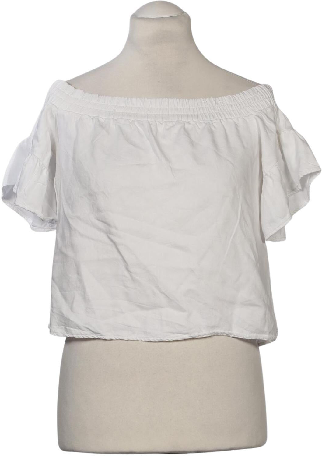 All Saints Damen Bluse, Weiß, Gr. M, Lyocell - Second Hand
