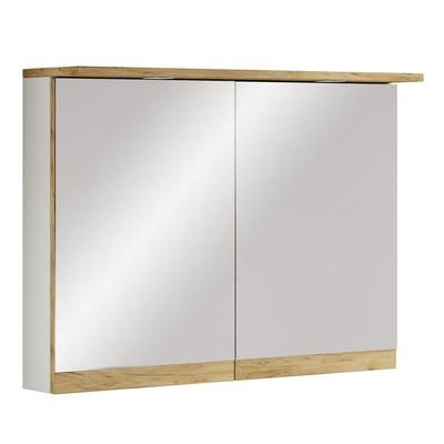 LED Bad Spiegelschrank Steckdose 59x80x23 Cosila