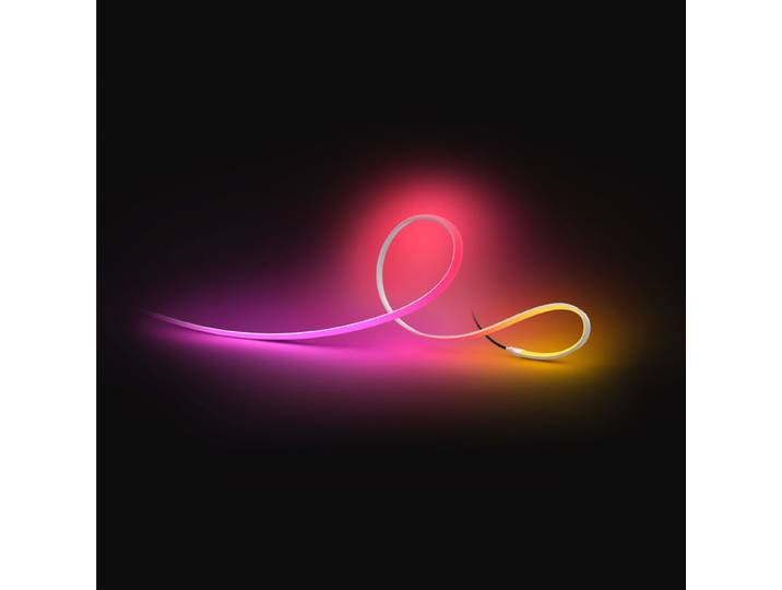 Philips Hue LED-Stripe OmniGlow outdoor Silikon weiss 5m - LED- LED Energiesparlampe